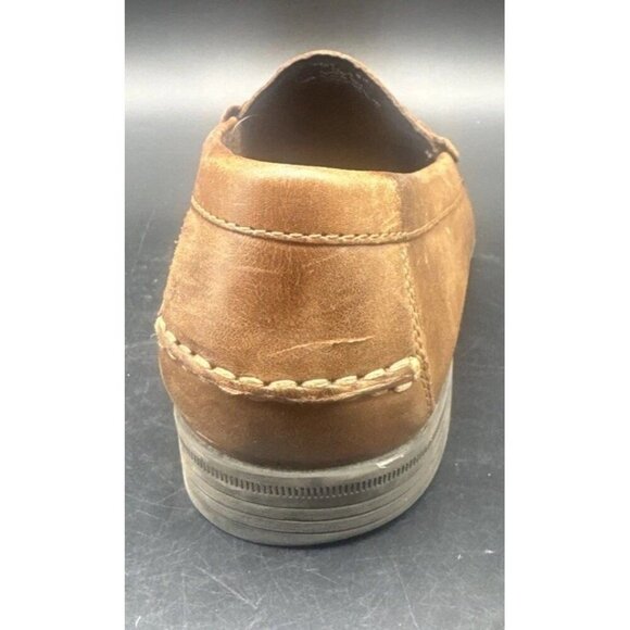 Cole Haan Mens Brown Leather Penny Loafer Slip On Shoe C24506 India Sz 10M - Picture 12 of 13